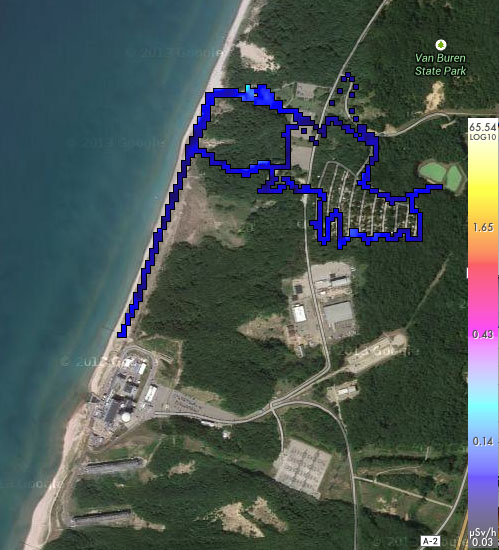 This is the upload as it appears in our new web map.